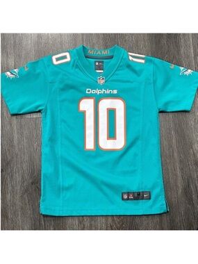 Nike Kids Miami Dolphins Tyreek Hill Jersey,  size 10/12